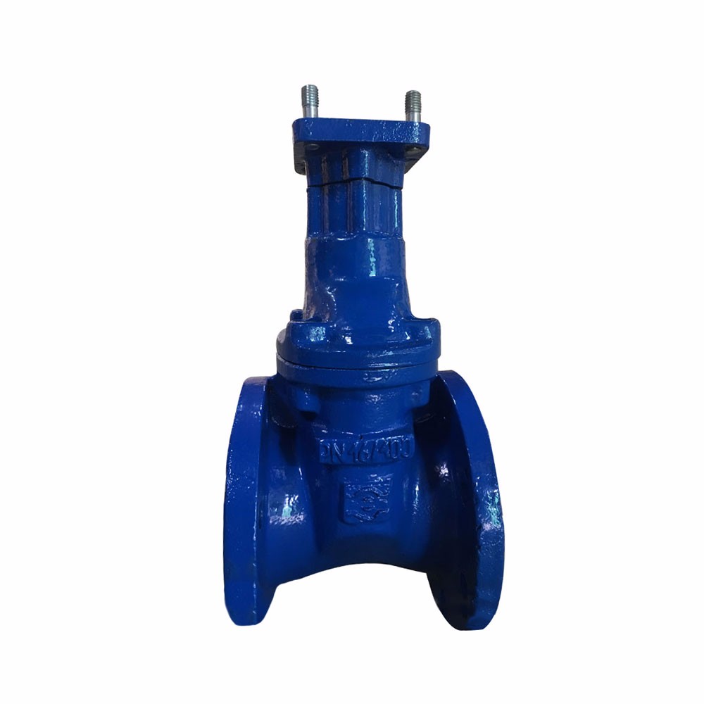 Задвижка чугун аналог МЗВ обрезиненный клин Ду 100 Ру16 до +75С фл под эл/привод Завод им Гаджиева ., DN 100